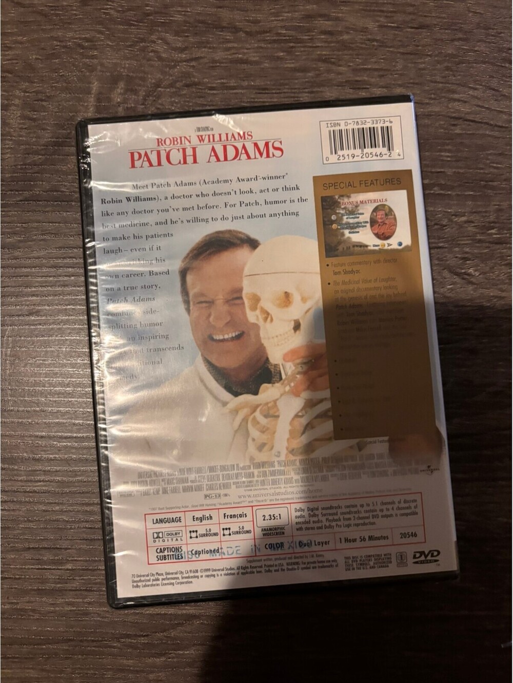 Patch Adams DVD - Picture 2 of 2